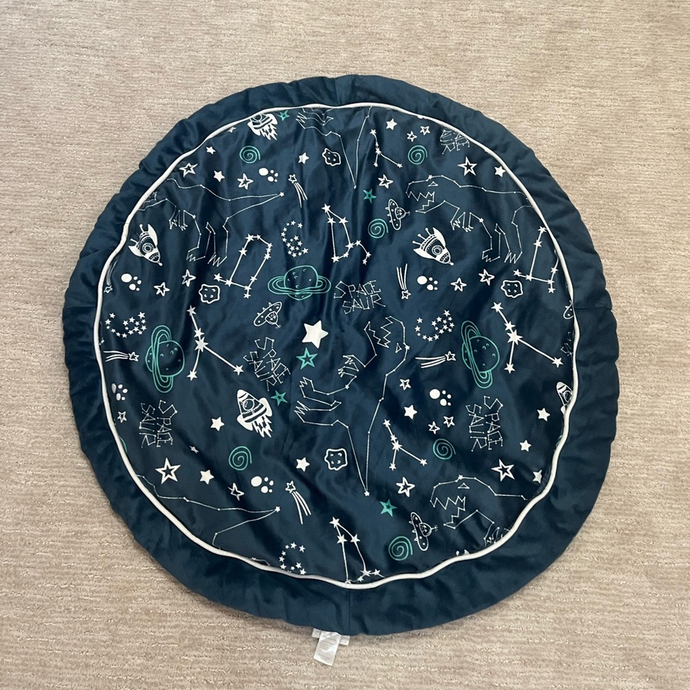 MANHATTAN KIDS Celestial Star Playmat Blue 35”